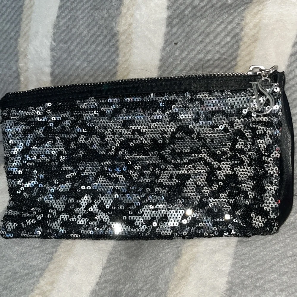 Victoria Secret Sequins and Silk Bag NWOT